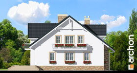 Maja vaarikates vaade