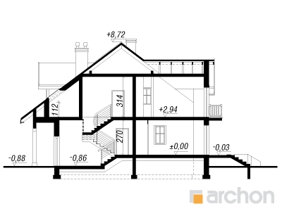 Maja vaarikates lõige