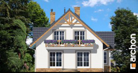 Maja mandariinipuudes vaade