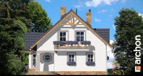 Maja mandariinipuudes vaade