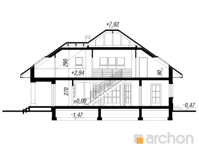 Maja purpur-kannatuslilledes lõige