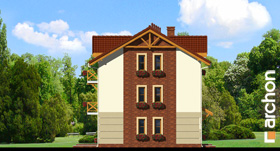 Maja mandlites vaade