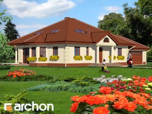 Maja ogaputkedes eestvaade