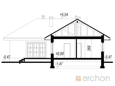 Maja adoonistes lõige