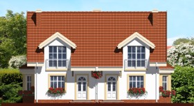 Maja hõlmikpuudes 2 vaade