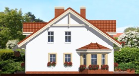 Maja hõlmikpuudes 2 vaade