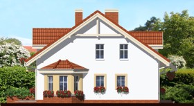 Maja hõlmikpuudes 2 vaade