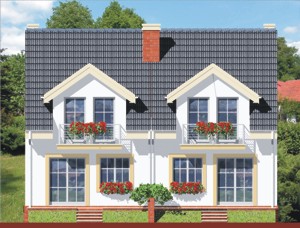 Maja hõlmikpuudes 3 vaade