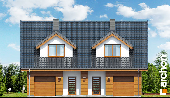 Maja hõlmikpuudes (GB) vaade