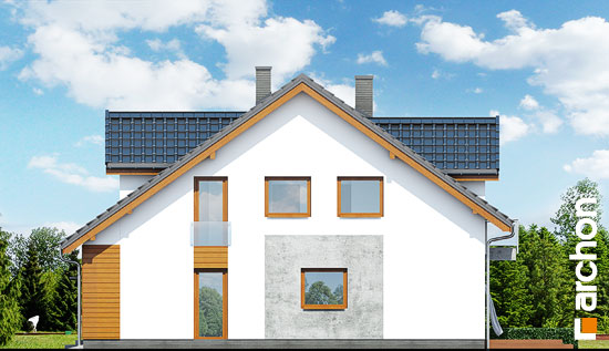 Maja hõlmikpuudes (GB) vaade