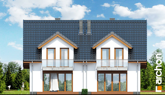 Maja hõlmikpuudes (GB) vaade