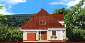 Maja mimoosides vaade