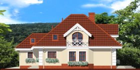 Maja mimoosides vaade