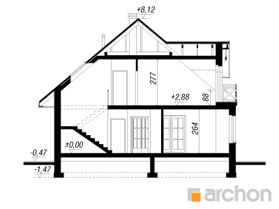 Maja mimoosides lõige