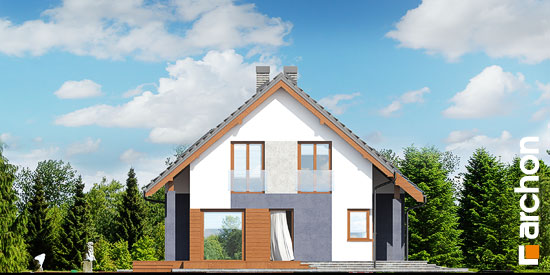 Maja meepõõsalistes vaade