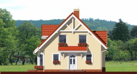 Maja kopsurohus vaade