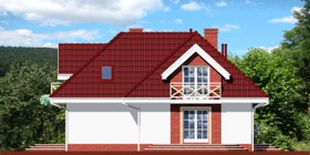 Maja harilikus võililles vaade