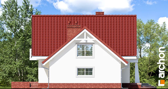 Maja aprikoosipuudes (P) vaade