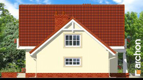 Maja aprikoosipuudes vaade