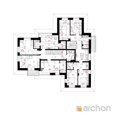  Villa Nadmorsk 2. korruse plaan