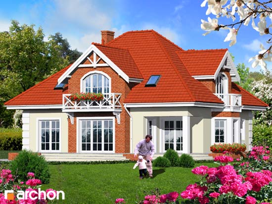 Maja saialilledes 2 eestvaade