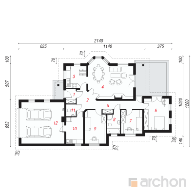  Maja mungalilledes 4 1. korruse plaan