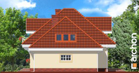 Maja nektariinipuudes vaade