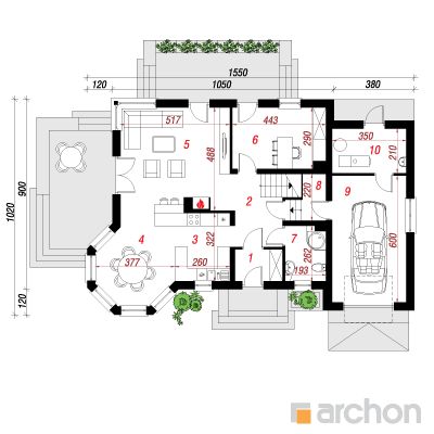  Maja sannikates 1. korruse plaan