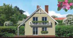 Maja oleandrites vaade