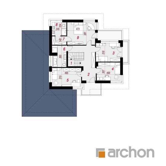  Villa Oliwia 2 2. korruse plaan