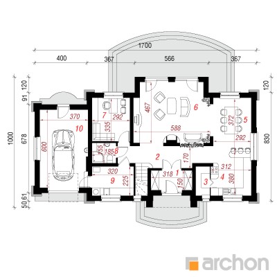  Maja kurekellades 3 1. korruse plaan
