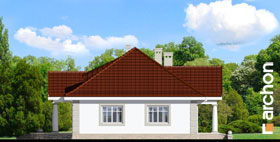 Maja haavapuude all vaade