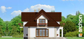 Maja astelpõõsastes vaade