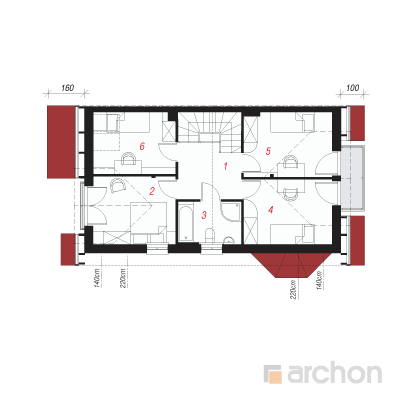  Maja kukekannustes 2 2. korruse plaan