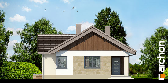 Maja viljalehtedes vaade