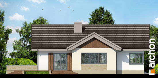 Maja viljalehtedes vaade