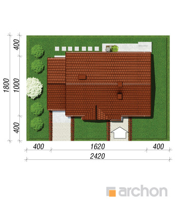 Maja aed-õunapuudes