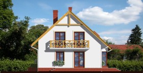 Maja sõnajalgades vaade