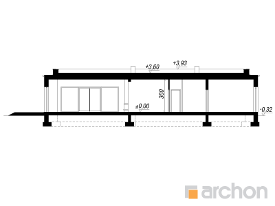 Maja parrootiates lõige
