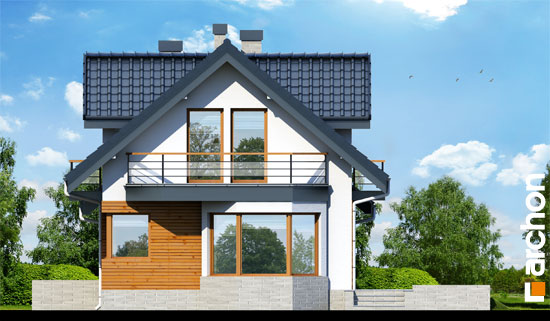 Maja helmikates (N) vaade