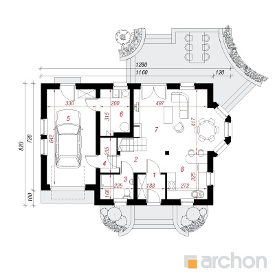  Maja helmikates 2 1. korruse plaan