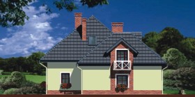 Maja petuuniates vaade