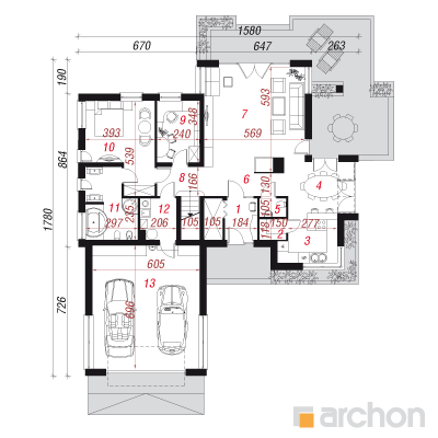  Maja ebaküdooniates 3 1. korruse plaan