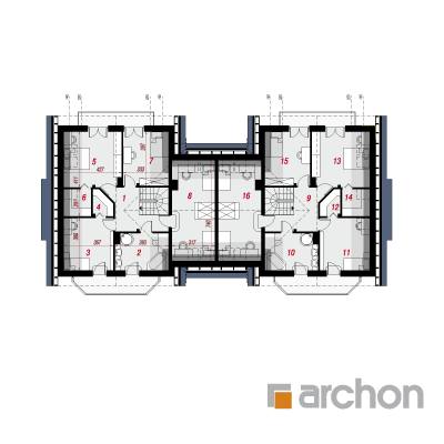  Maja pistaatsiates 2 (R2) 2. korruse plaan
