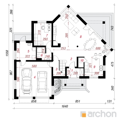  Maja pojengides 2 1. korruse plaan