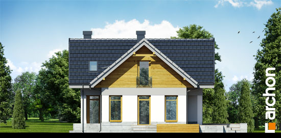 Maja pomelipuudes vaade