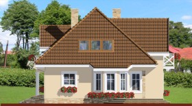 Maja sõstardes vaade