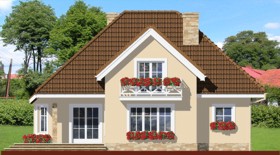 Maja sõstardes vaade