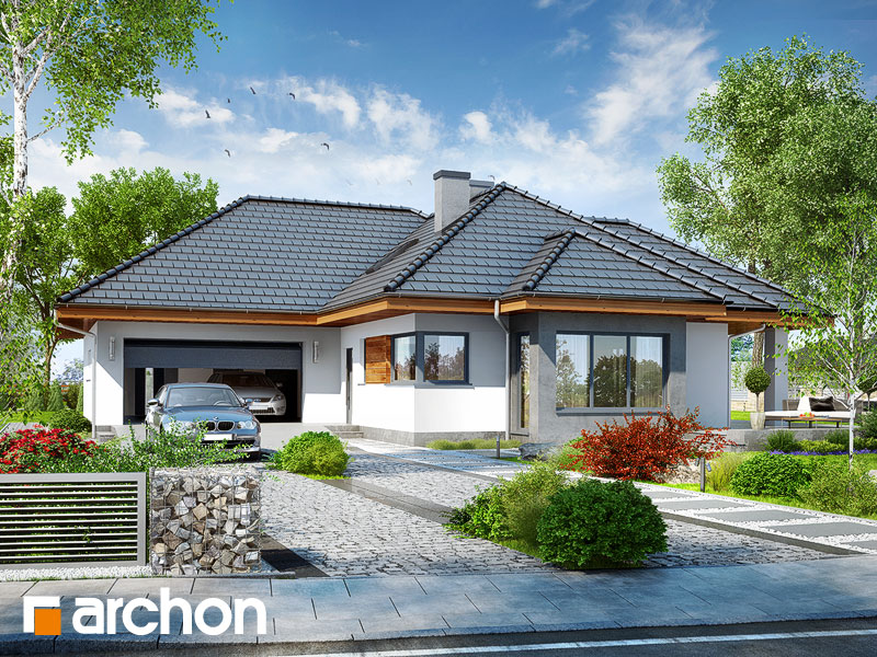 Maja metsaandides 3 (G2) eestvaade