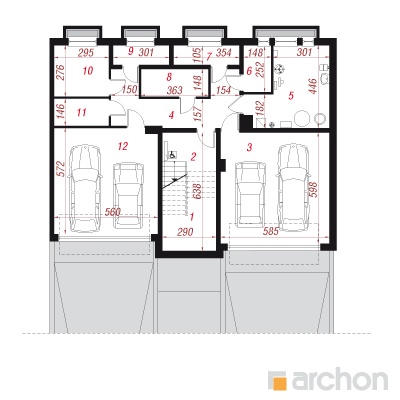  Maja promenaadil 3(S) 0. korruse plaan